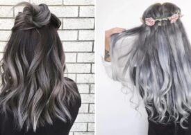 Black and White Hair Color