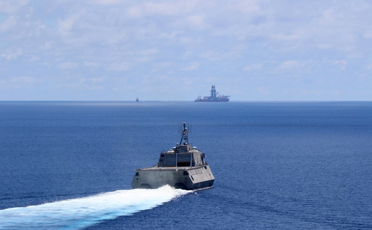 U.S. sends warships