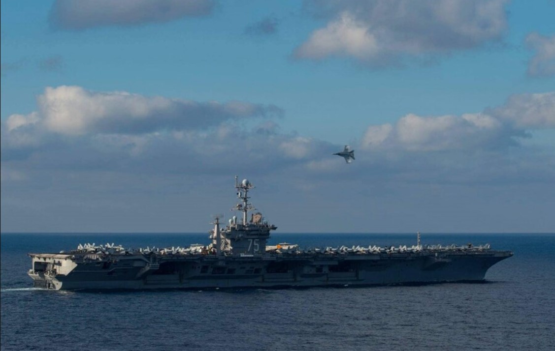 US moves carrier strike group