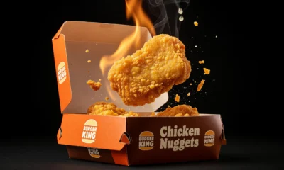 Burger King new chicken nuggets cardboard box overhaul