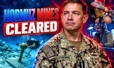 US forces clear Hormuz mines then hit minelayers