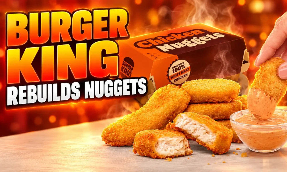 Burger King rebuilds chicken nuggets after rubbery complaints