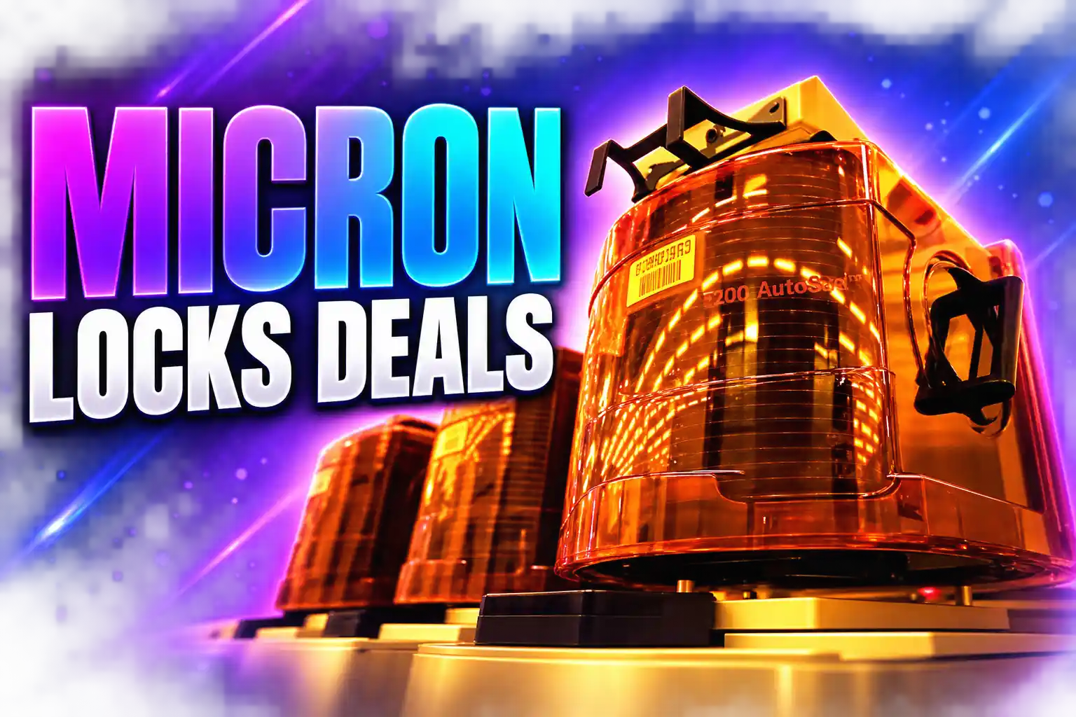 Micron locks five-year memory deals shortage