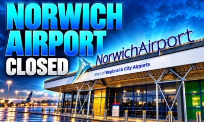 Norwich Airport closed by 20 controllers bank holiday