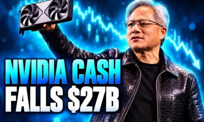 Nvidia cash flow drops 27 billion to buyers