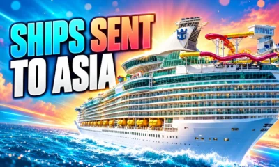 Royal Caribbean ships sent from LA to Asia