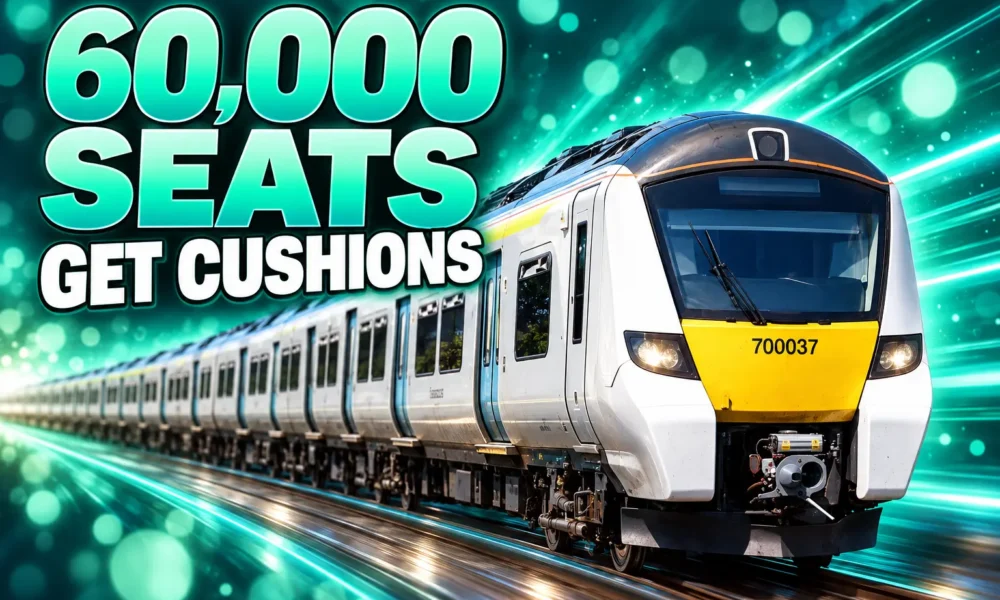 Thameslink 60000 seats get new cushions 2027