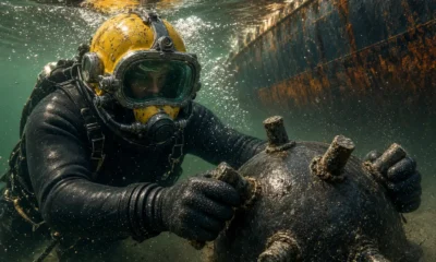 US Navy clears Iranian sea mines in Hormuz