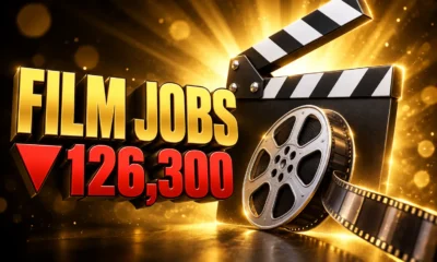 US film industry employment decline after 2023 strikes