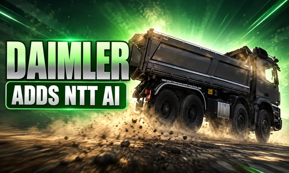 Daimler Truck adds NTT DATA AI ops platform