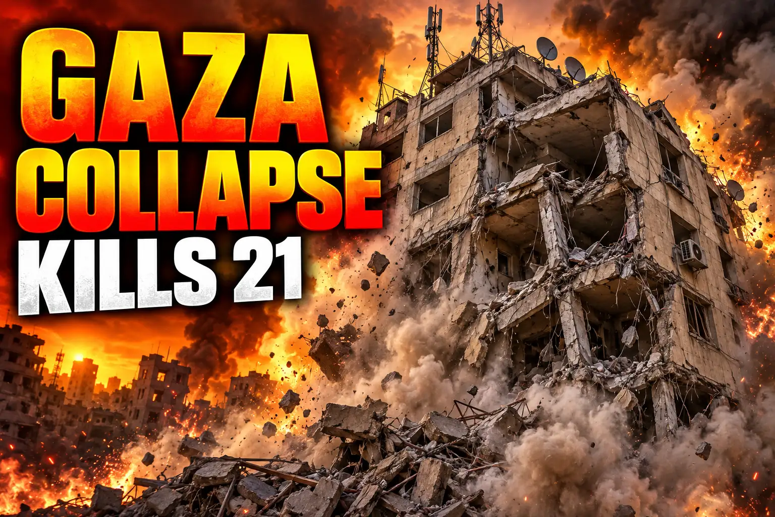 Gaza families living in collapse-risk buildings after Al-Saada