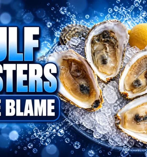 Louisiana Gulf oysters take blame Vibrio 15 cases