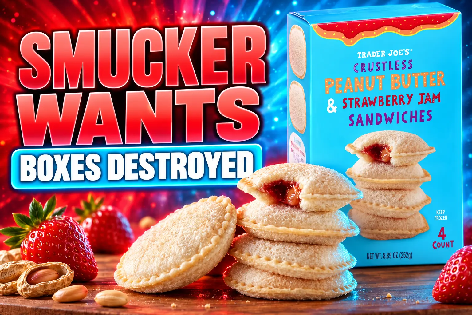 Smucker wants Trader Joe's Uncrustables lookalikes destroyed