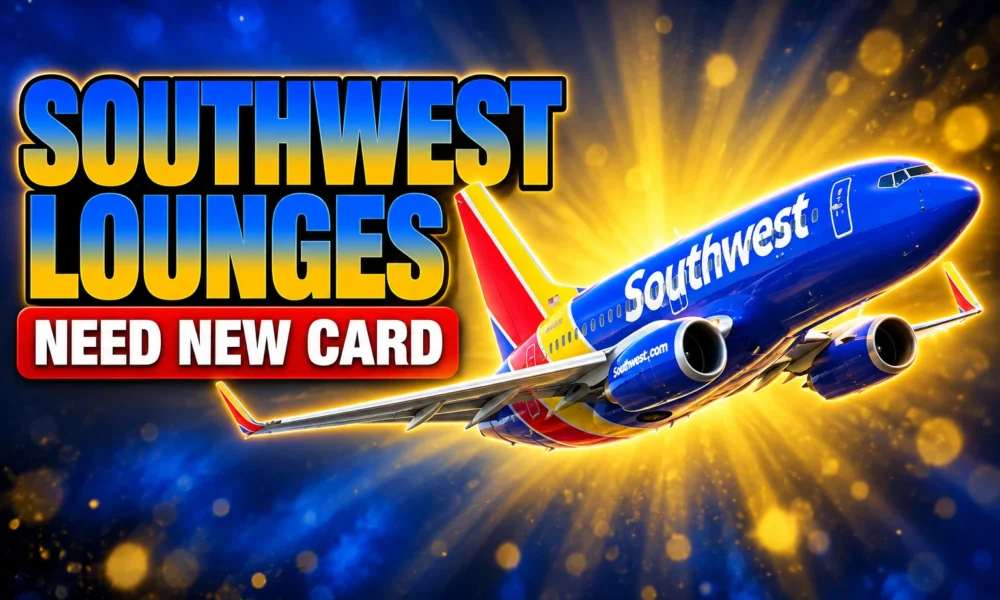 Southwest lounges access new Chase Rapid Rewards card