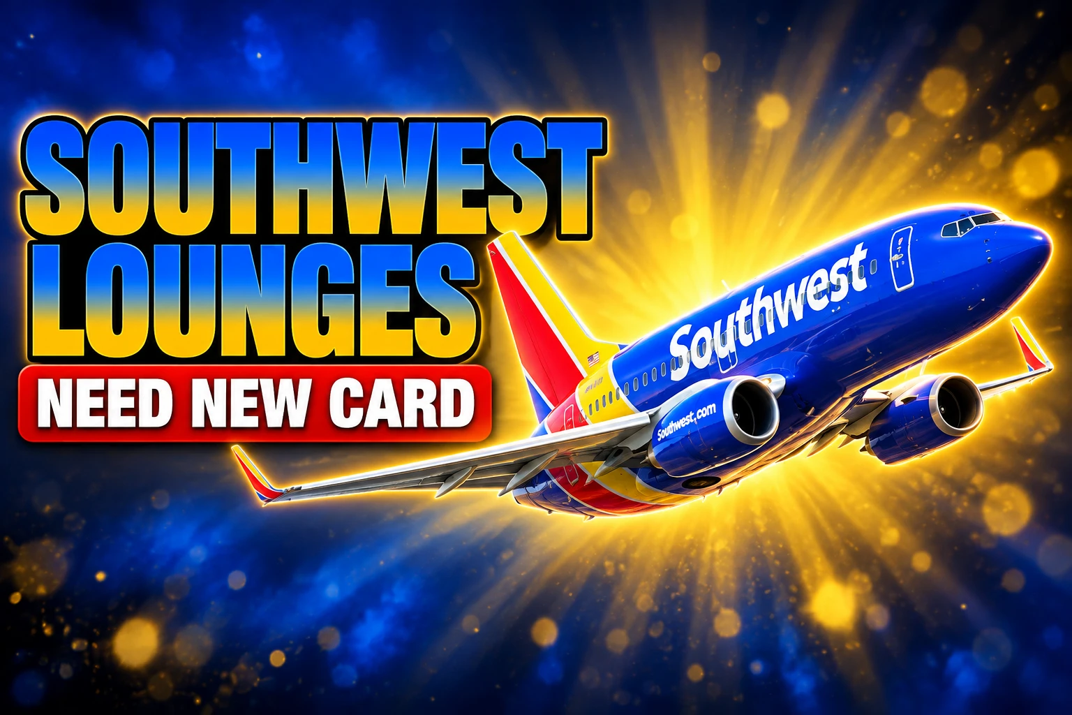 Southwest lounges access new Chase Rapid Rewards card