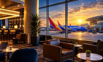 Southwest lounges open behind new Chase card