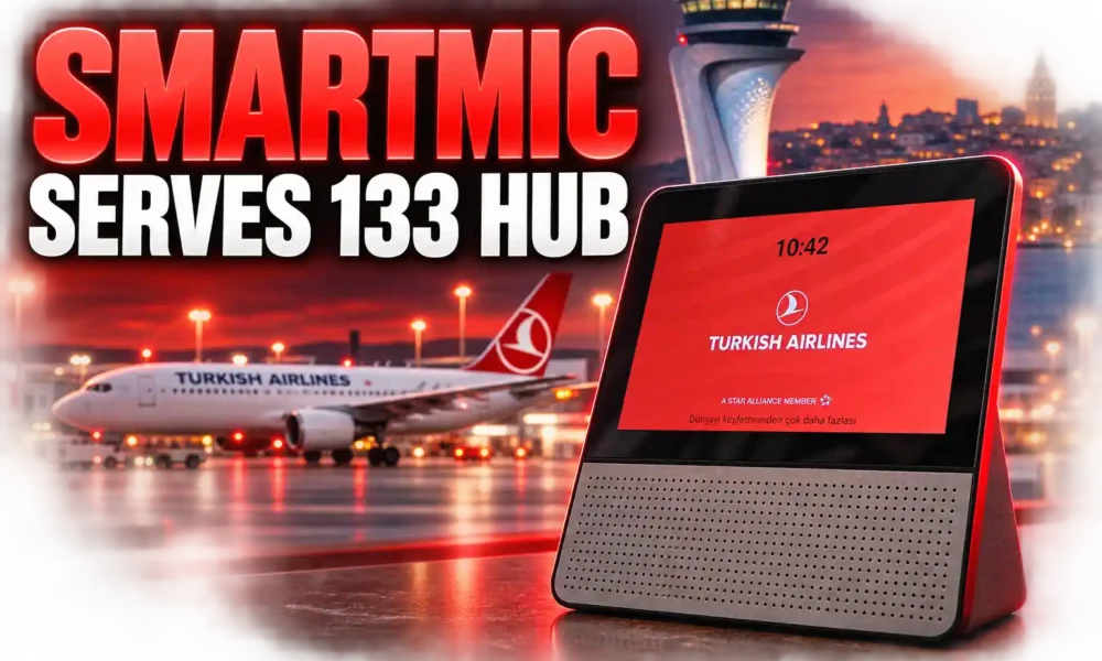 Turkish Airlines SmartMic translators 133-country hub