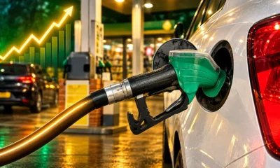 UK inflation 3.1 percent as motor fuel jumps