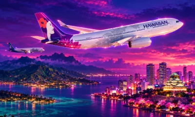 Alaska Hawaiian Seattle Osaka Tahiti nonstop flights 2027