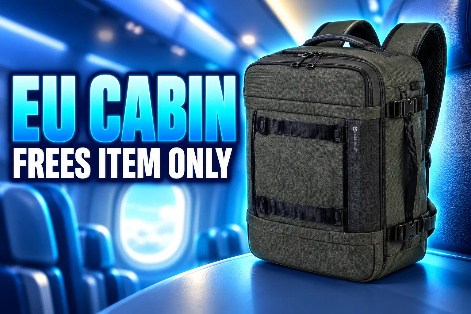 EU cabin bag rules free personal item 2027
