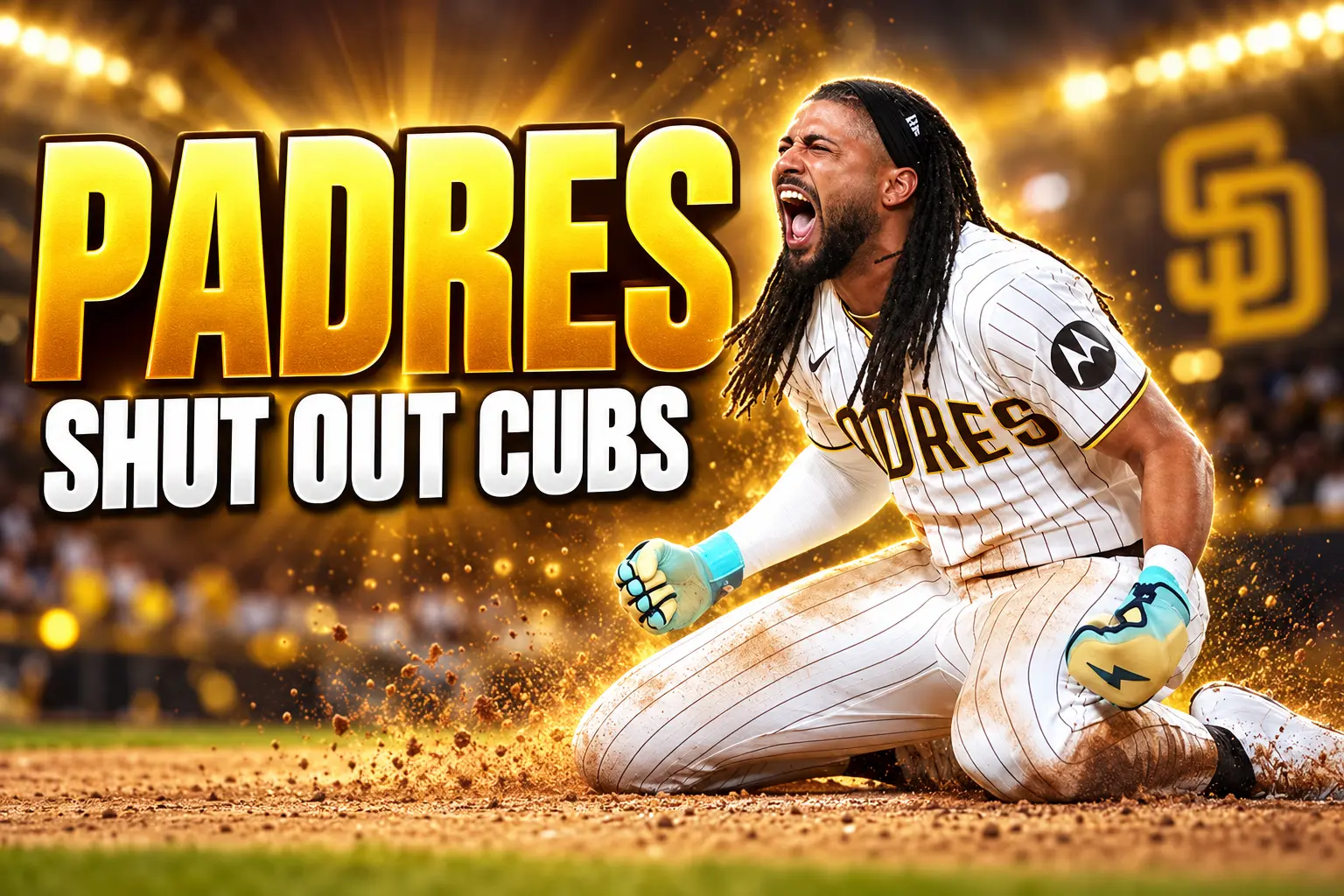 Padres shut out Cubs 8-0 Wild Card