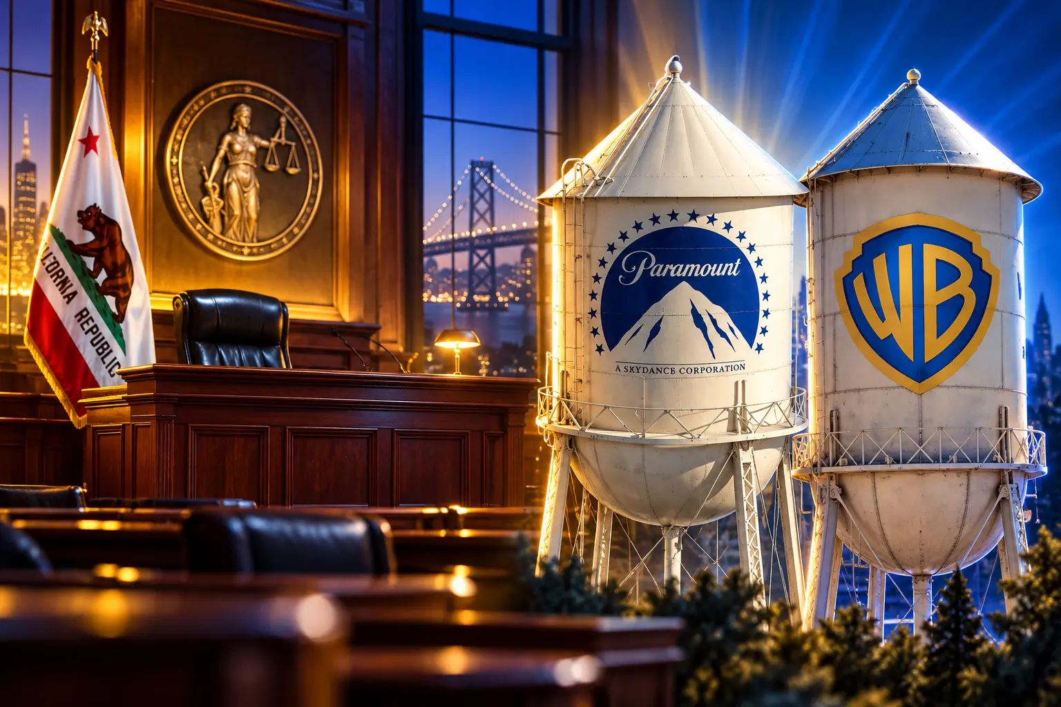 Paramount Warner Bros Discovery antitrust settlement clearance