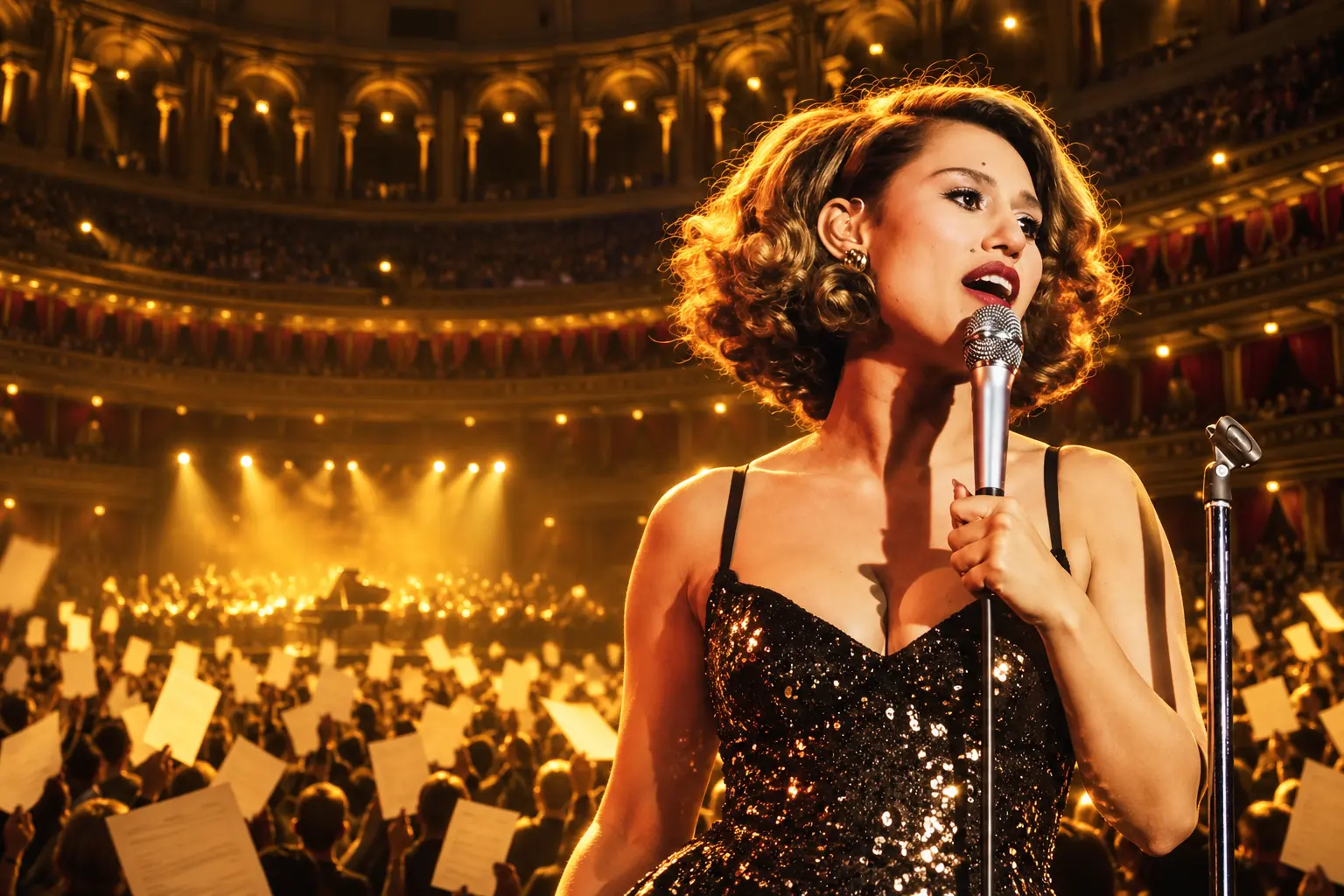 RAYE Royal Albert Hall AI bots 1.8 million sign-ups