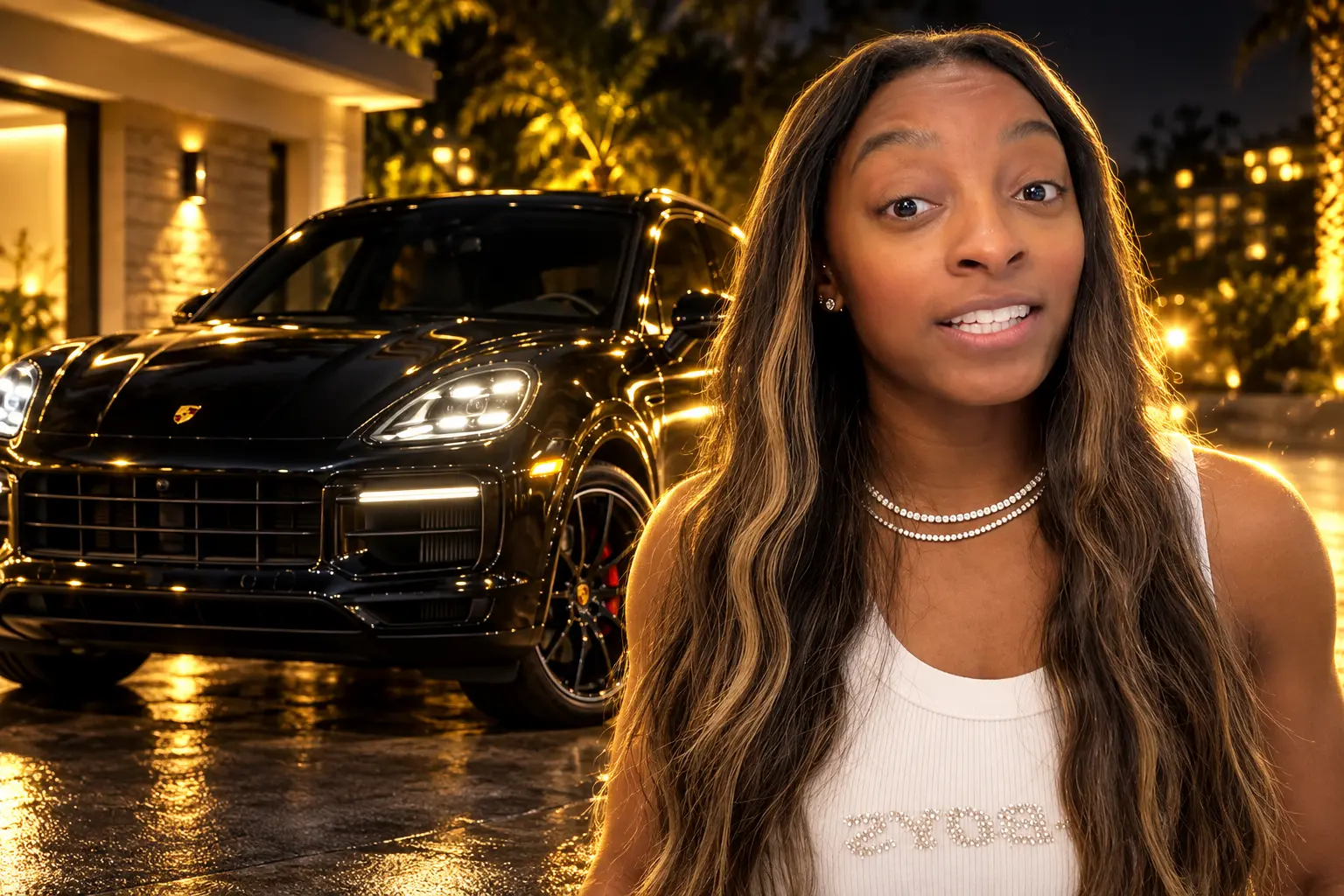 Simone Biles recovered stolen Porsche GTS