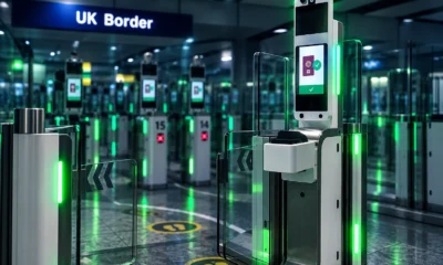 UK eGates skip passport scan East Midlands