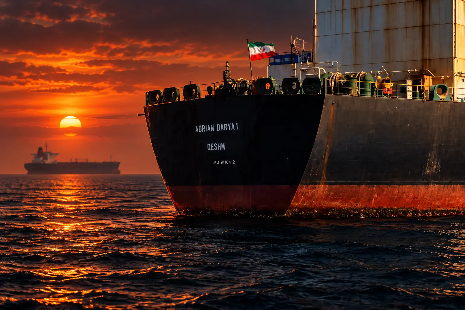 US blockade Iranian seaborne crude exports at zero