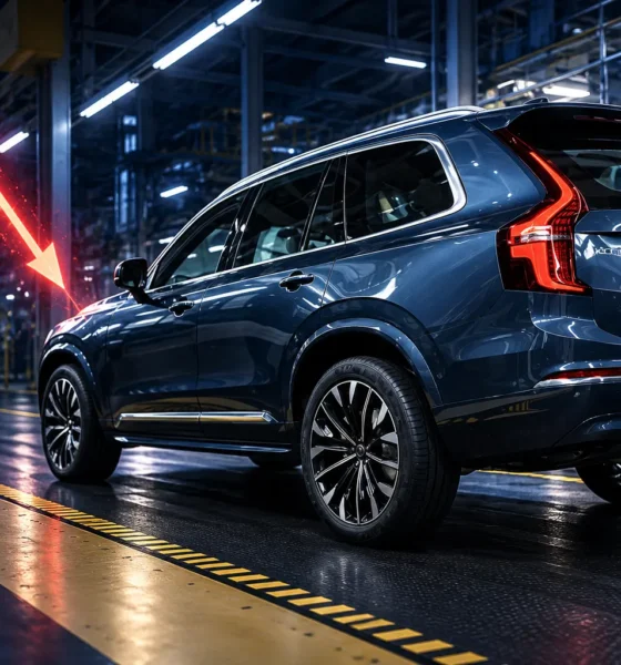 Volvo Cars 2500 job cuts China sales slump