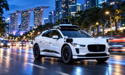 Waymo Jaguar robotaxi enters Singapore 2028